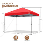 ABCCANOPY Tente à baldaquin facile à monter et durable Tente à baldaquin d'extérieur