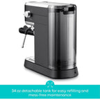 Machine à expresso CASABREWS CM5418 20 bars avec buse vapeur pour mousse de lait