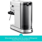 Machine à expresso CASABREWS CM5418 20 bars avec buse vapeur pour mousse de lait