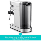 CASABREWS CM5418 Machine à expresso de base 20 bars avec mousse de lait pour la maison