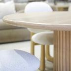Table à manger en chêne Cassidy