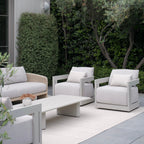 Chaise pivotante d'extérieur Leon