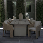 Chaise de salle à manger d'extérieur Ivy