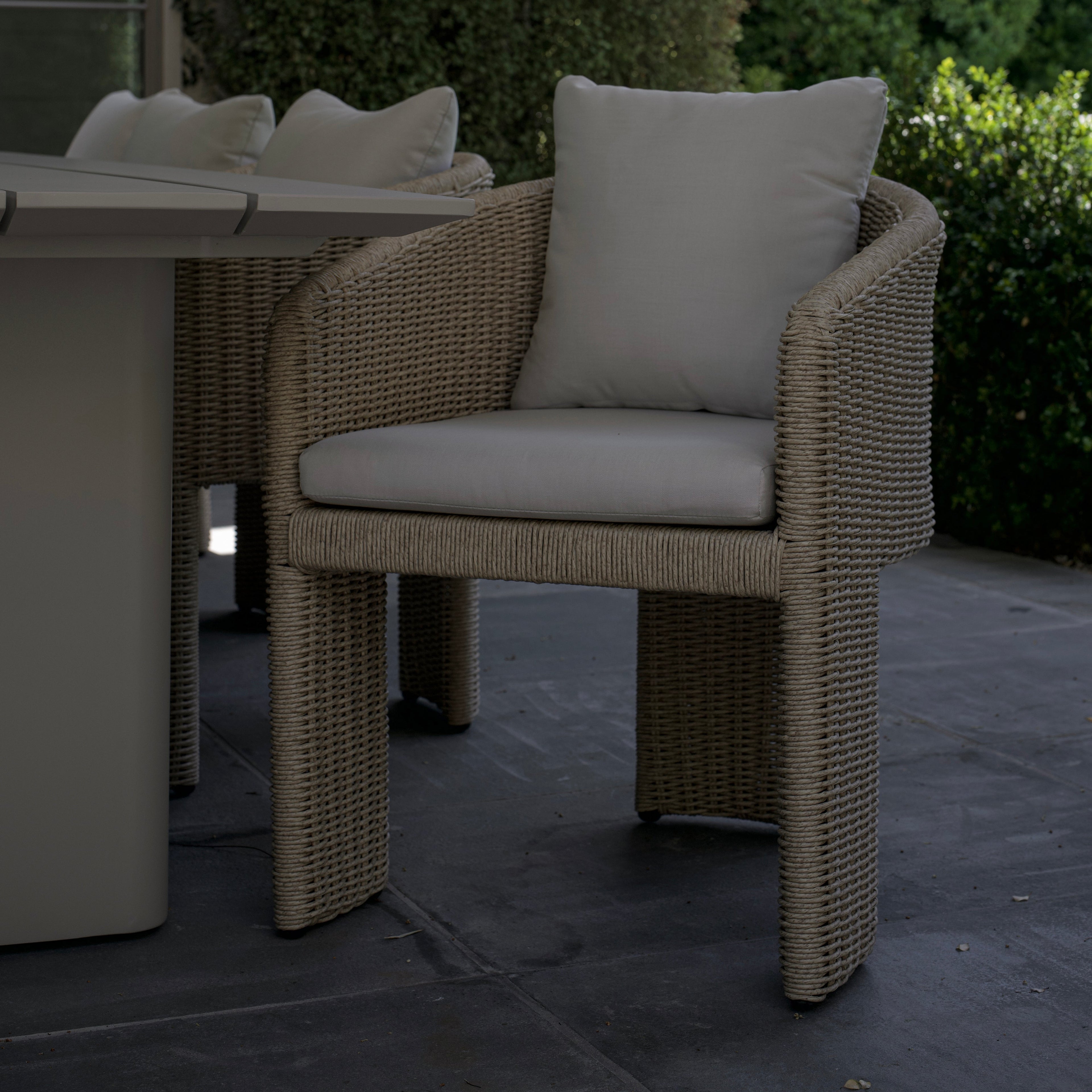 Chaise de salle à manger d'extérieur Ivy