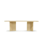 Philip - Table à manger à bords carrés