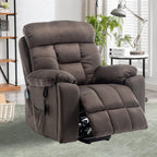 Fauteuil releveur électrique inclinable avec chauffage massant