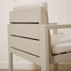 Chaise de salle à manger d'extérieur Ember