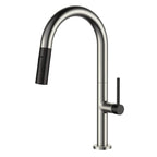 Robinet de cuisine à poignée unique et rétractable Fine Fixtures