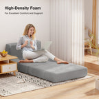 Fauteuil convertible 3 en 1, fauteuil pliant, lit-lit rabattable