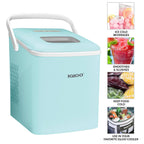 Machine à glaçons portative autonettoyante et automatique Igloo de 11,8 kg avec poignée, couleur aqua