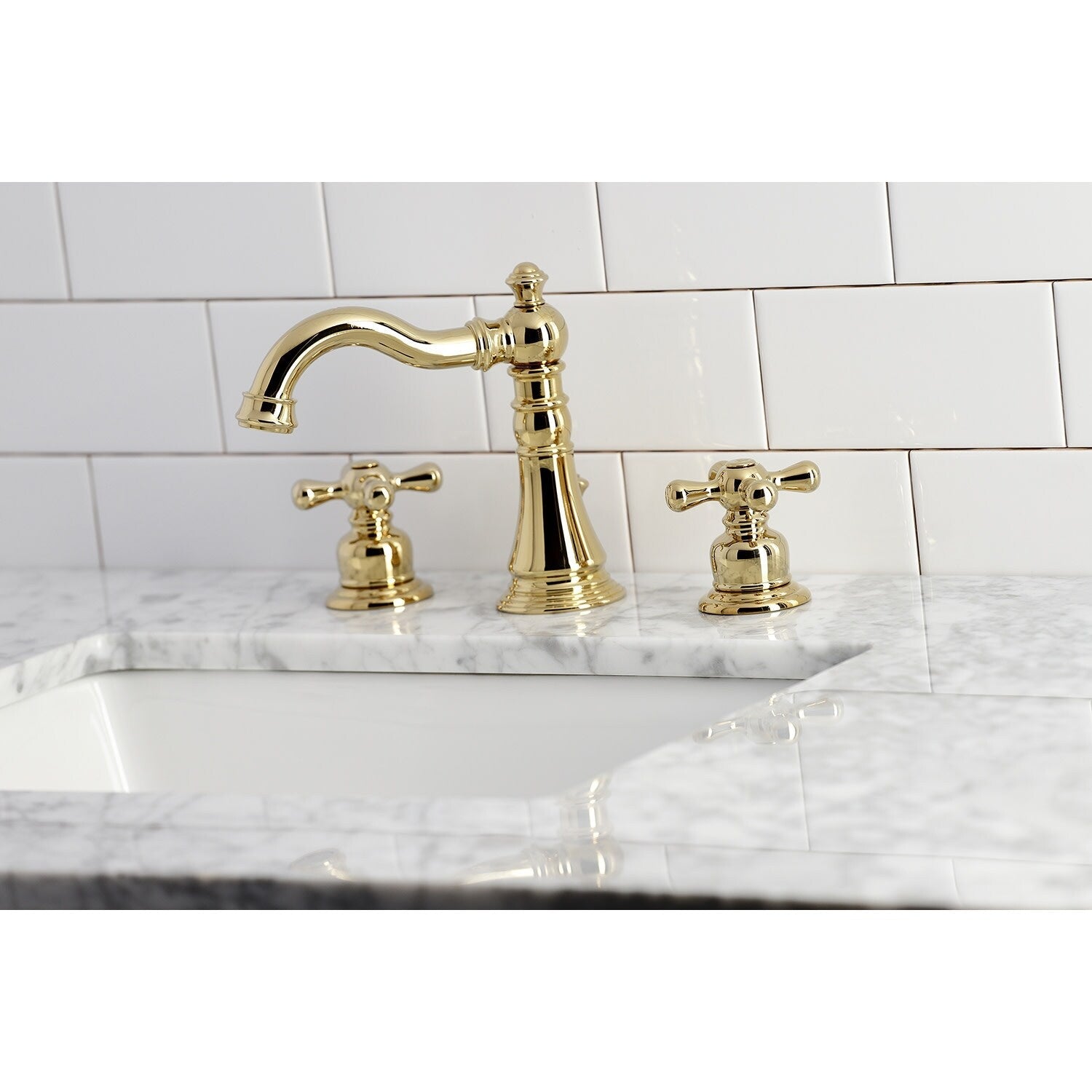 Robinet de salle de bain American Classic de 8 po à large entraxe