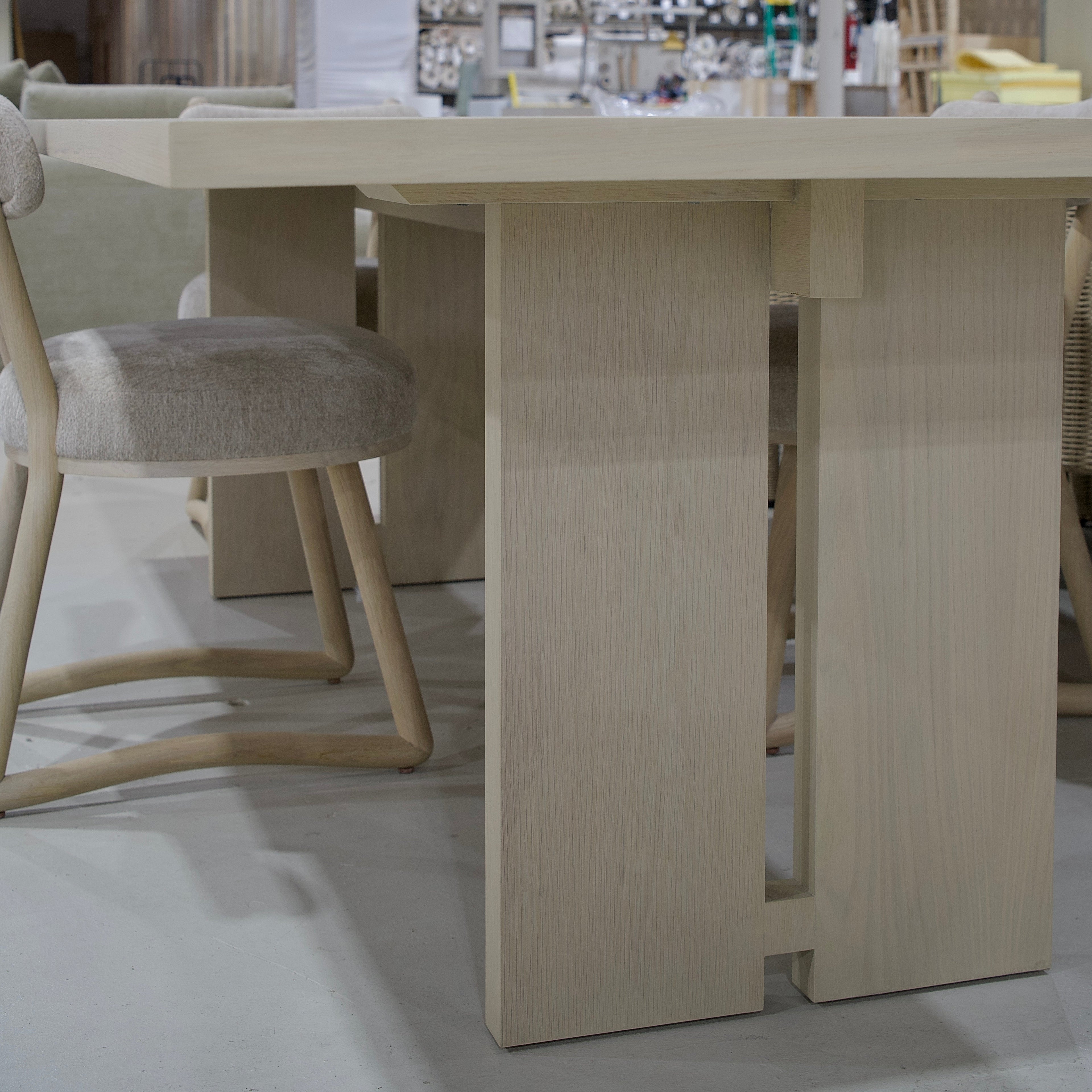 Table à manger divisée