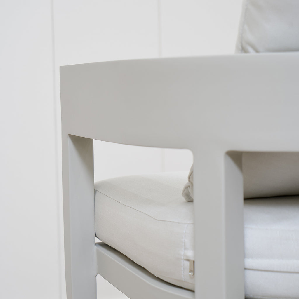 Chaise de salle à manger d'extérieur Aidan