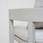 Chaise de salle à manger d'extérieur Aidan