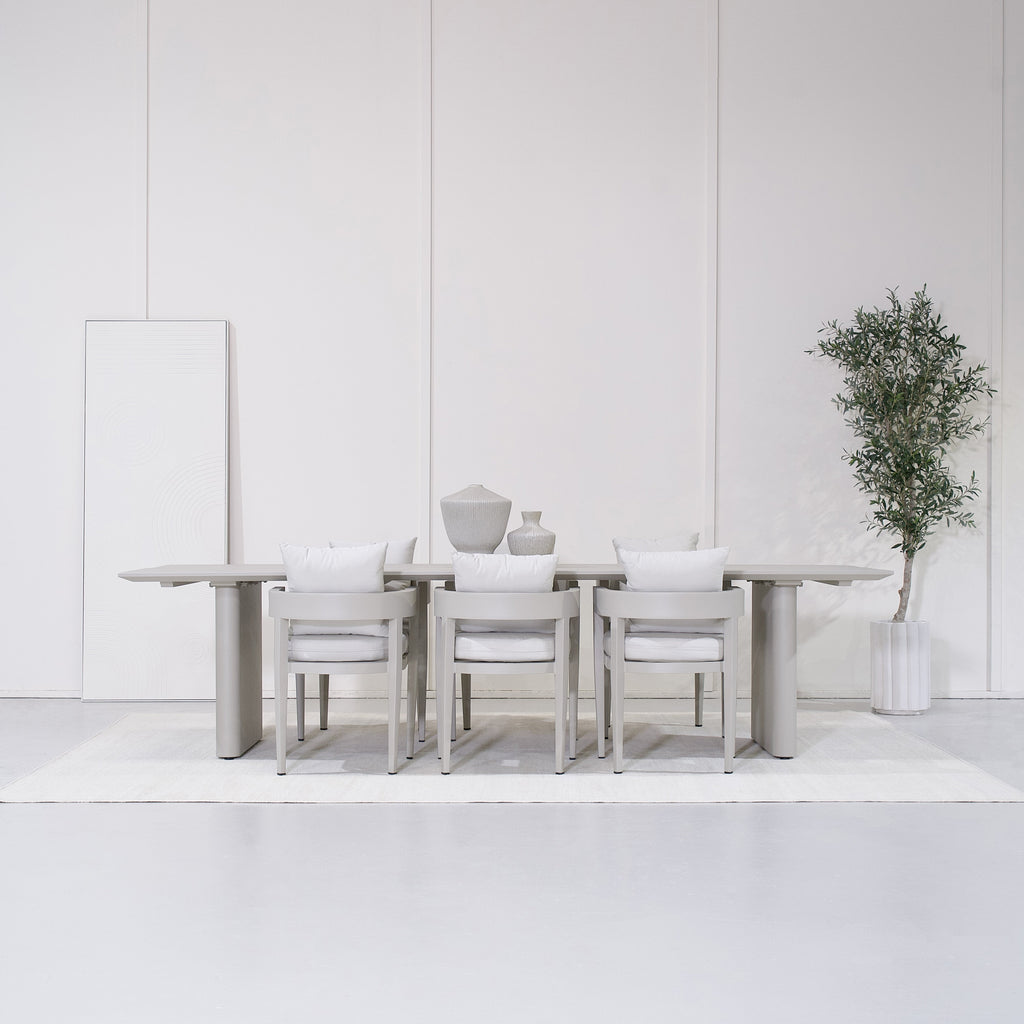 Chaise de salle à manger d'extérieur Aidan