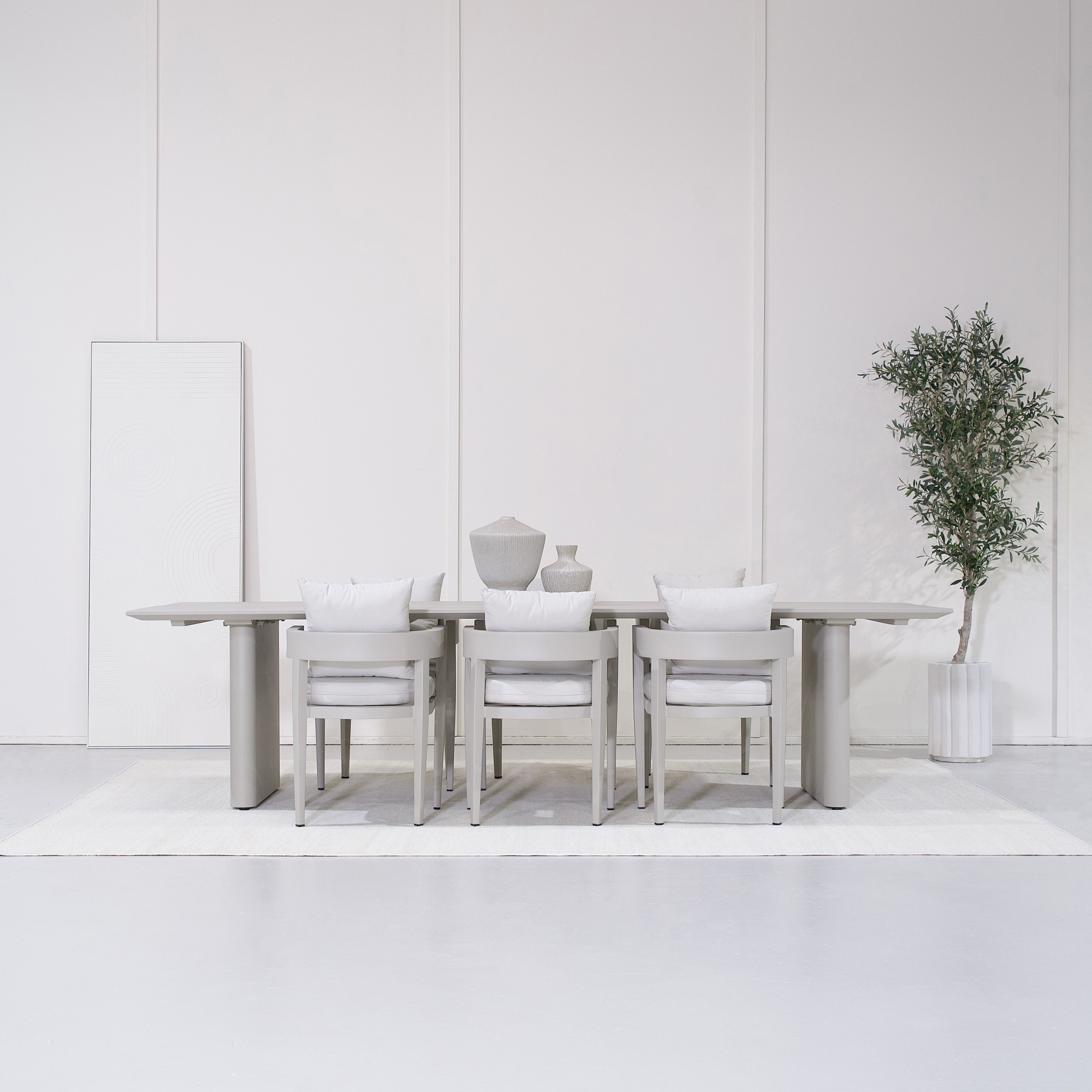 Chaise de salle à manger d'extérieur Aidan