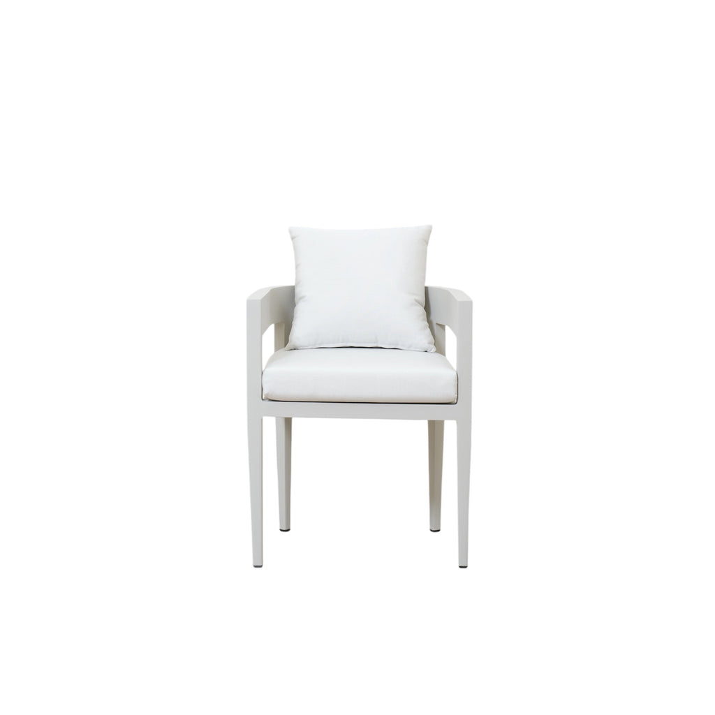 Chaise de salle à manger d'extérieur Aidan