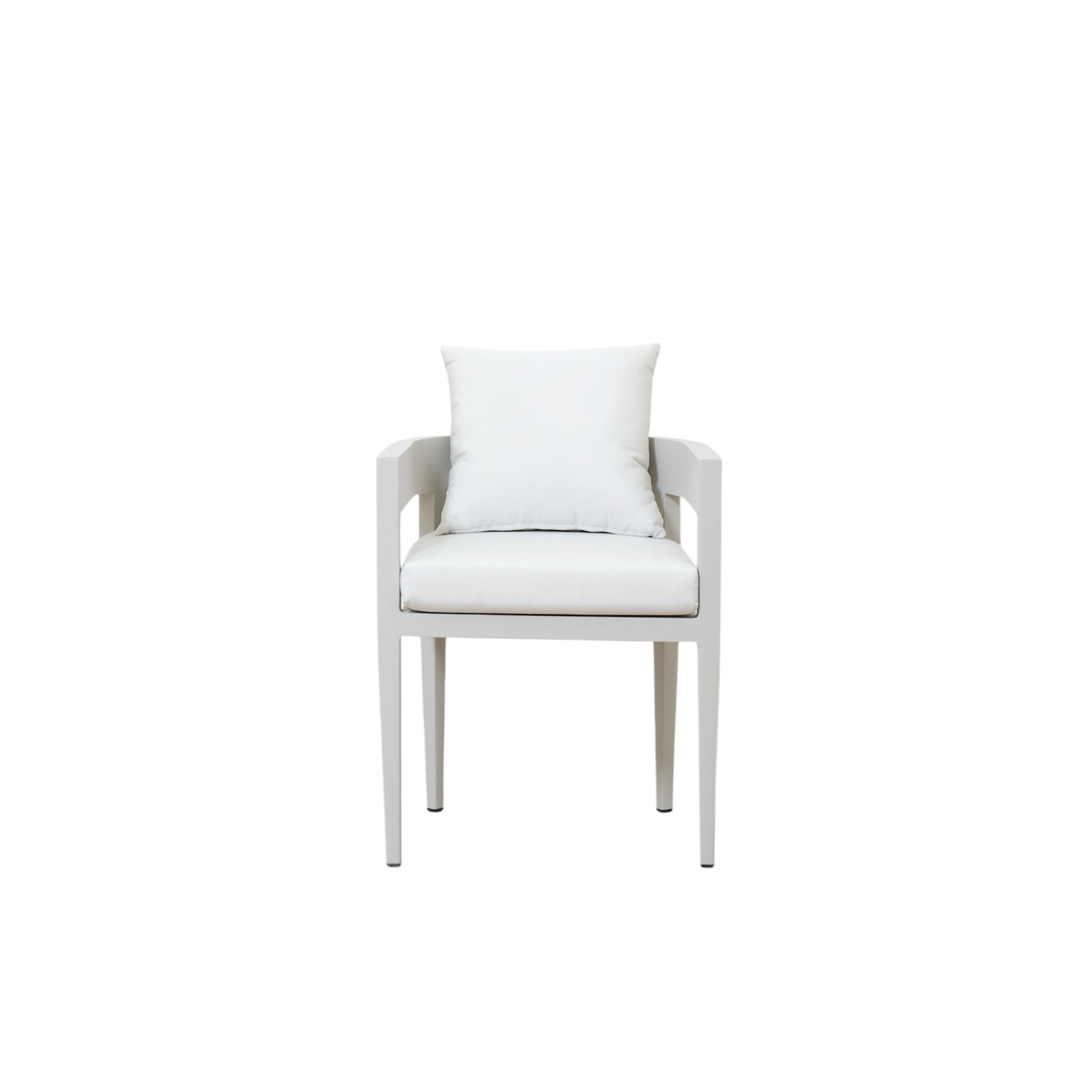 Chaise de salle à manger d'extérieur Aidan