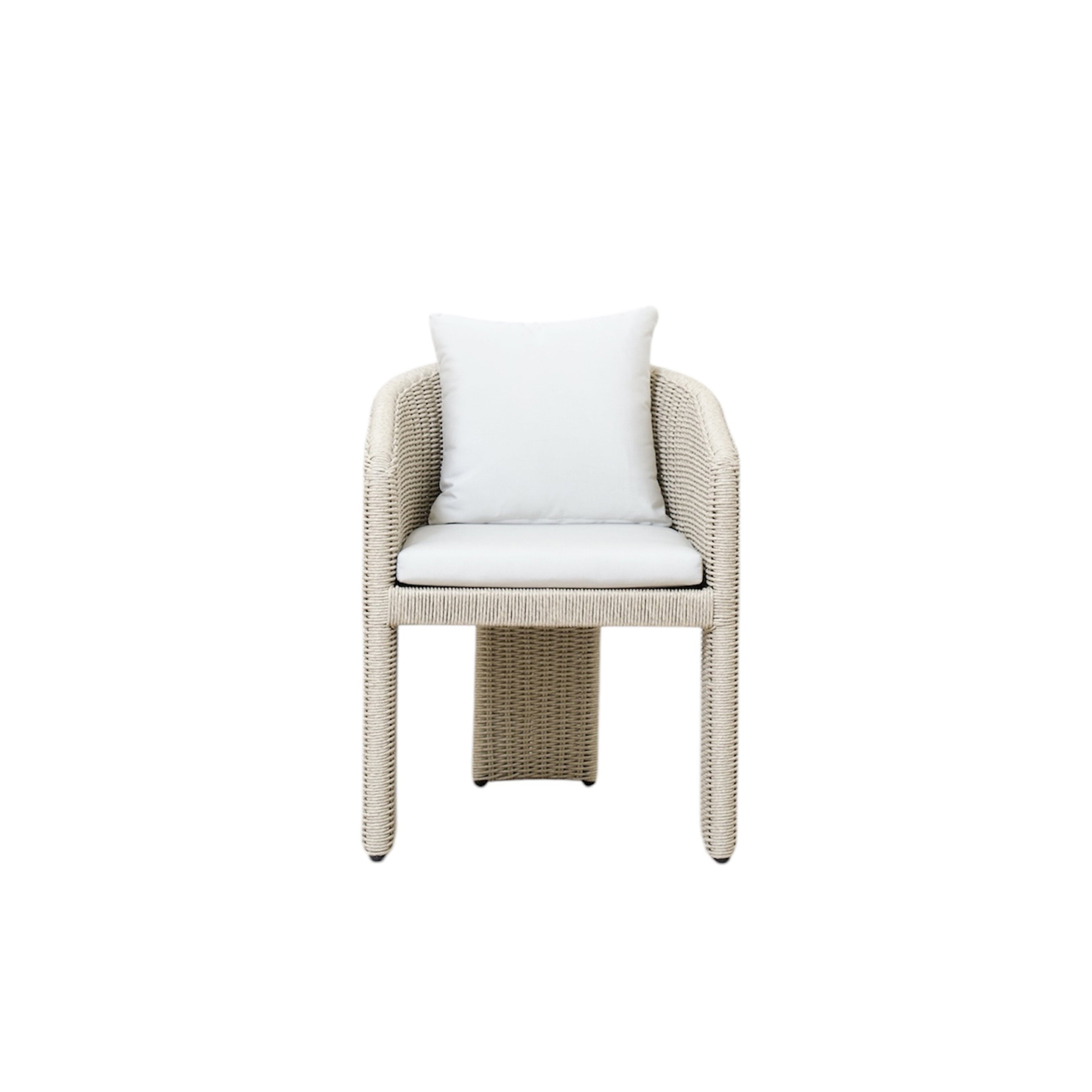 Chaise de salle à manger d'extérieur Ivy