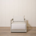 Chaise pivotante d'extérieur Leon