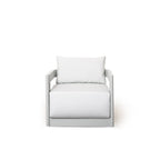 Chaise pivotante d'extérieur Leon