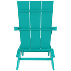 Chaise Adirondack pliante Polytrends Shoreside moderne et écologique, idéale pour les commerces et les résidences, toutes saisons