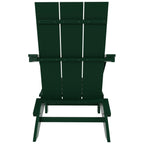 Chaise Adirondack pliante Polytrends Shoreside moderne et écologique, idéale pour les commerces et les résidences, toutes saisons