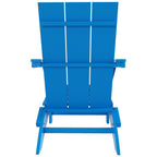 Chaise Adirondack pliante Polytrends Shoreside moderne et écologique, idéale pour les commerces et les résidences, toutes saisons