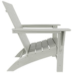 Chaise Adirondack pliante Polytrends Shoreside moderne et écologique, idéale pour les commerces et les résidences, toutes saisons