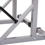Support à squat/développé couché Soozier Steel 2 pièces à hauteur réglable - N/A