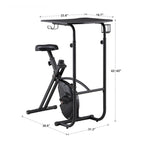 Bureau de vélo d'exercice Virgil par iNSPIRE Q Classic.