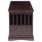 Table d'appoint en bois pour cage pour animaux de compagnie avec porte verrouillable