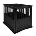 Table d'appoint en bois pour cage pour animaux de compagnie avec porte verrouillable