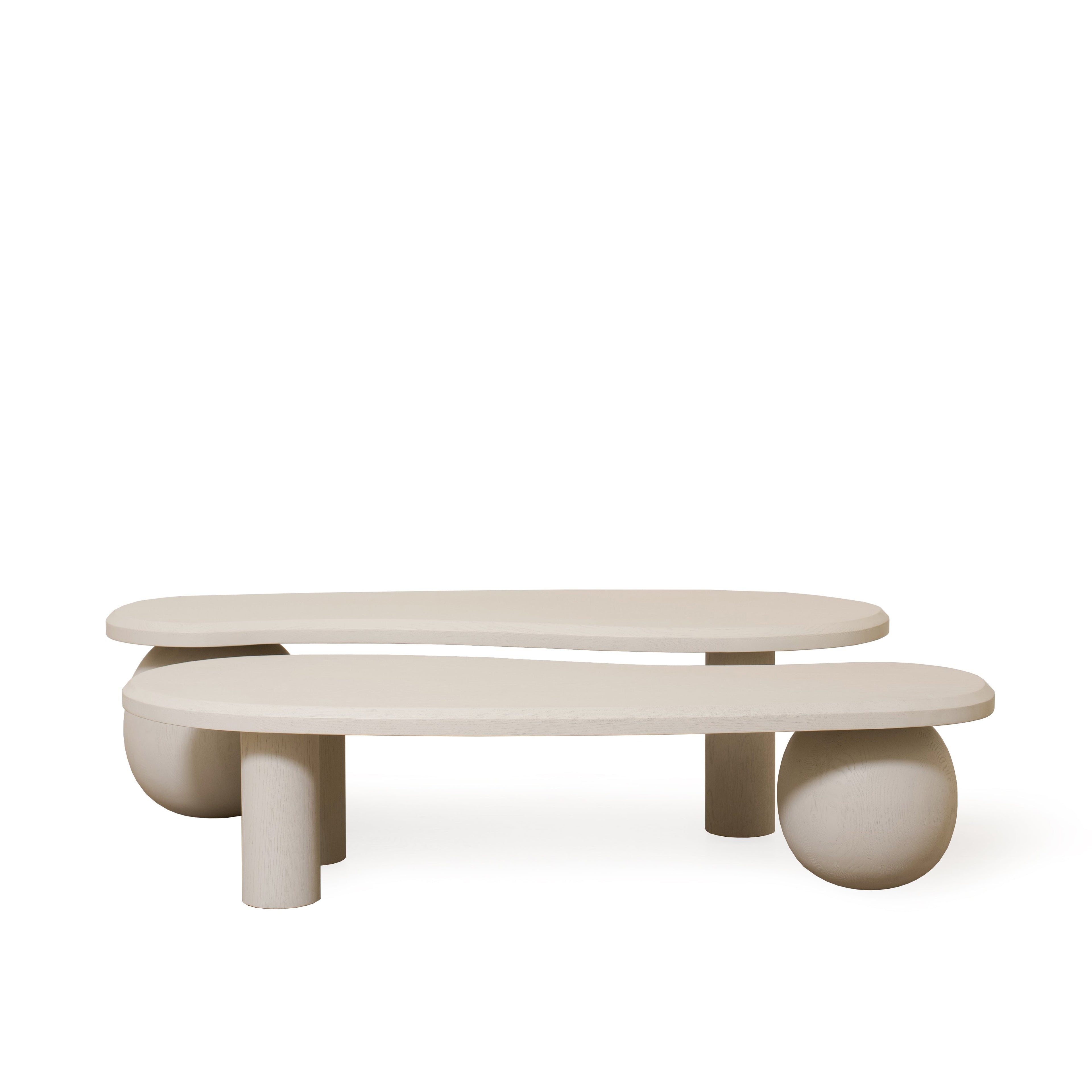 Grande table basse double Melo